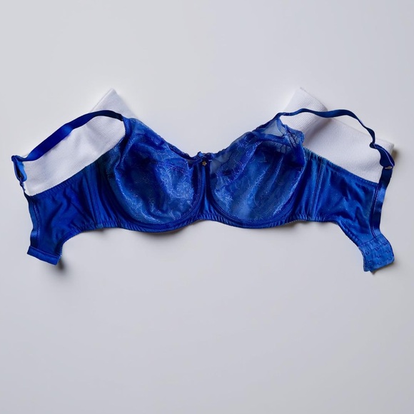 Wacoal Retro Lace Full Coverage Back Smoothing Bra 34DDD/F - Picture 4 of 7